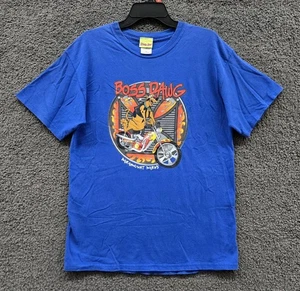 Vintage Scooby Doo Shirt Men Medium 2000s Boss Dawg Y2K Biker West Coast Chopper - Picture 1 of 8