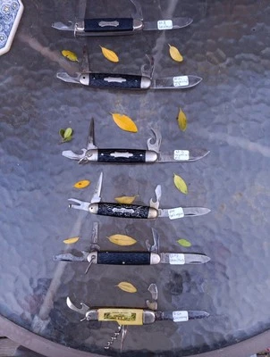 Vintage 4 Blade Camp Knifes Ireland Solingen Germany R I USA 🇺🇸  - Image 1 of 4