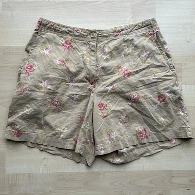 Lauren Ralph Lauren 棉短裤女式 8P 码 — 第 1/4 张图片