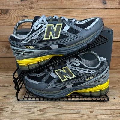 New Balance 1906U Trainers Womens Size UK 5 Castlerock Lemon Running Shoes NB - Image 1 of 4