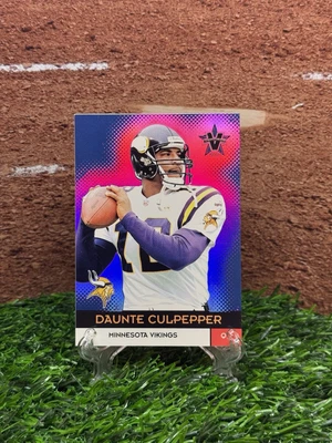 2000 Vanguard Purple #95 Daunte Culpepper 074/138 VIKINGS - Image 1 of 2
