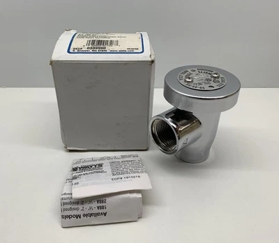 Watts 3/4" 288AC Anti-Siphon Vacuum Breaker Lead Free 125PSI 180°F - Image 1 of 3