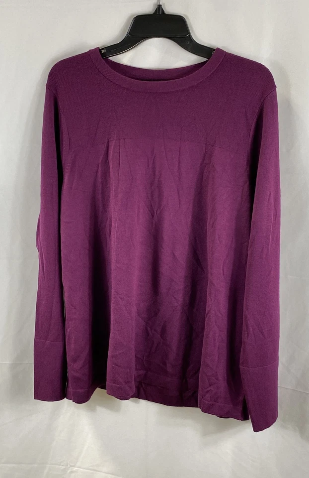 J Jill Women Purple Sweater Size 2X - Image 1 of 4