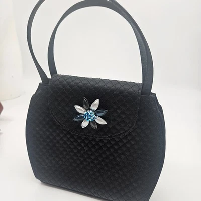 Liz Claiborne Vintage Quilted Satin Evening Bag Foto 1 de 4