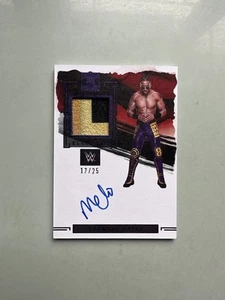 2023 Panini Impeccable WWE Elegance Memorabilia Autograph Carmelo Hayes /25 - Picture 1 of 10