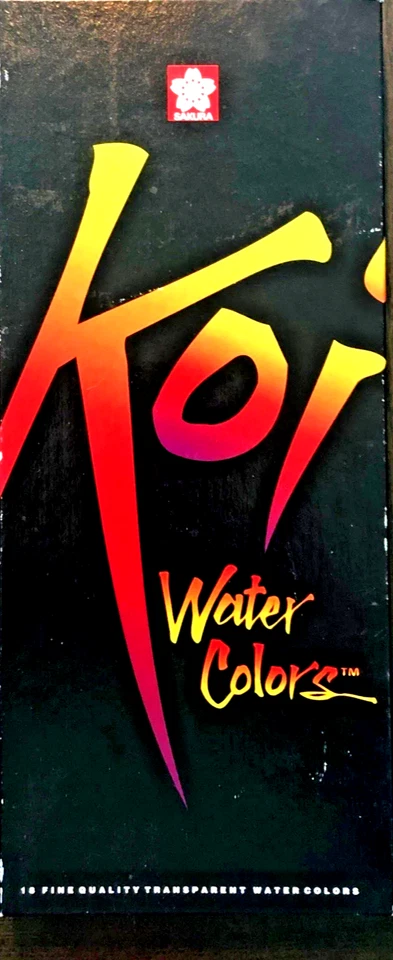 Акварели Sakura Koi 18 качественные прозрачные акварели (НОВЫЕ ЗАПЕЧАТАННЫЕ FR. ДОСТАВКА) - Изображение 1 из 1