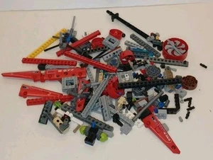 Lego Technic Konvolut 350g mit blauen zwei Noppen Lego Aufbewahrungsbox siehe Fotos  - Bild 1 von 17