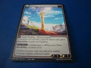 Grand Archive Galatine, Sword of Sunlight DOA Alter EN-037 SR NM/M - Bild 1 von 2