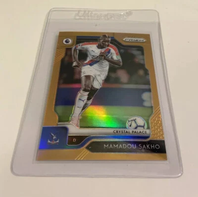 2019-20 Prizm EPL Premier  Soccer Mamadou Sakho Orange #/25 Yikes!!! - Image 1 of 4