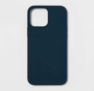 Apple iPhone 13 Pro Max/ iPhone 12 Pro Max Silicone Case Dark Teal - Picture 1 of 4