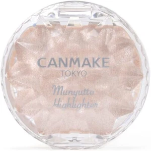 Canmake Cream Munyutto Highlighter 01 Moonlight Gem 3.8g Raw Rare Highlighter Ad - Picture 1 of 2