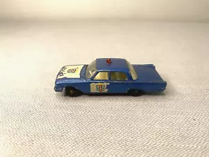 Matchbox Lesney No. 55 Ford Fairlane Police Car (Good Condition). - Picture 1 of 6