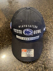 NWT Nike Penn State 2017 Playstation Fiesta Bowl Champs Adjustable Hat Cap - Picture 1 of 6