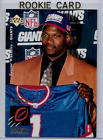 1995 Tyrone Wheatley Rookie Upper Deck Football Card #14 New York Giants
