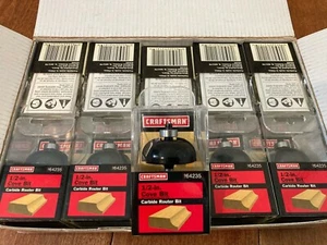 Craftsman 1/2" Cove Carbide  Router Bit 64235 ( 5 Pack ) - Picture 1 of 1