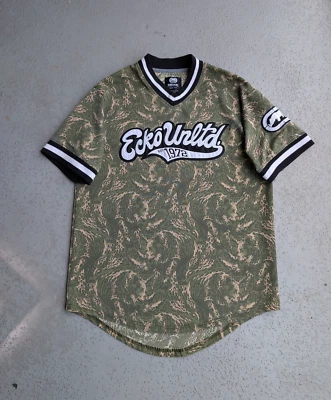 Vtg Ecko Unlimited Y2K Hip Hop Sport Jersey Men's Size M snake pattern - Image 1 of 4