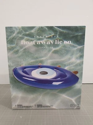 Sunnylife Luftmatratze Greek Eye 185 x 110 cm