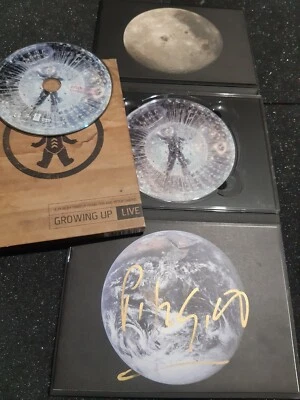 peter Gabriel autograph GROWING UP LIVE signed on EUROPE TOUR collectors - Image 1 of 4