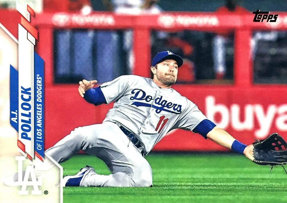 2020 TOPPS SERIES 2 (#641) - A.J. POLLOCK - Image 1 of 1