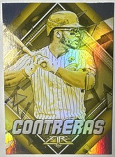 2022 Topps Fire WILLSON CONTRERAS Gold Minted Parallel Card #58