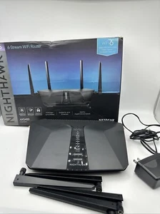Netgear Nighthawk AX6 6 Stream AX4300 Router Wi-Fi RAX45-100NAS - 241 - Foto 1 di 4