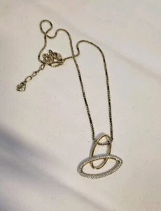 Swarovski Collier Halskette mit Anhänger 18 Karat hochw.Vergoldet mit... - Bild 1 von 18