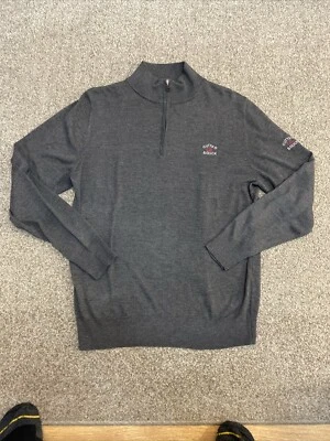 Cutter & BuckJumper Golf Pullover Sweater Grey Men's Medium - Image 1 of 4
