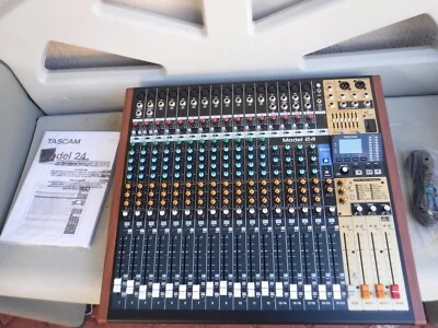 Tascam Model 24 24-track Multi-Track, Live Mixer and Recording Studio, Analog Mi - Image 1 of 4