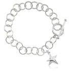 Starfish Toggle Bracelet in Silver