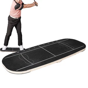 Golf Pressure Plate Weight Shift Balance Board Training Aid Golf Swing Plate - Picture 1 of 12