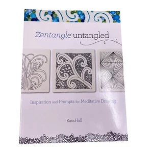 NEW Zentangle Untangled: Inspiration and Prompt by Hall 9781440318269 Paperback  - Picture 1 of 8
