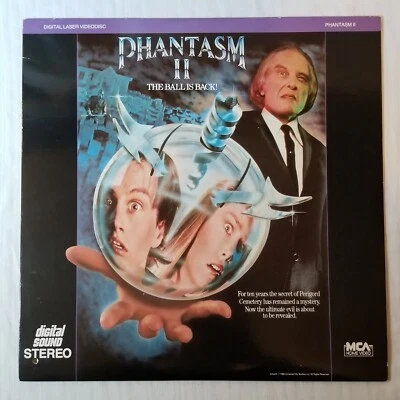 Phantasm II 2 Laserdisc 1988 1989 MCA Home Video LD Horror Halloween NOT DVD 4k — 第 1/4 张图片