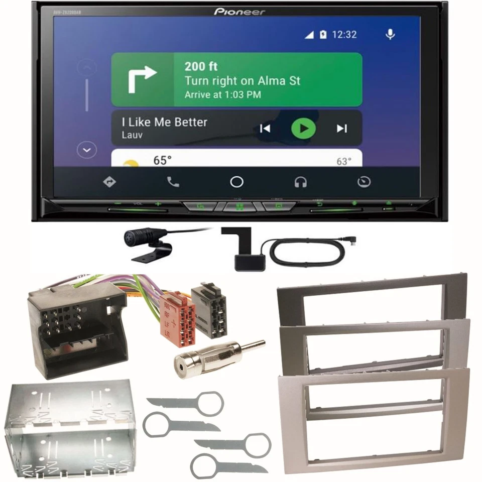 Pioneer AVH-Z9200DAB Android Auto Einbauset für Ford Focus Fusion Galaxy S-Max - Bild 1 von 1