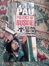 Prince Paul Double Sided Poster Flat Signed Politics Of The Business Pinholes