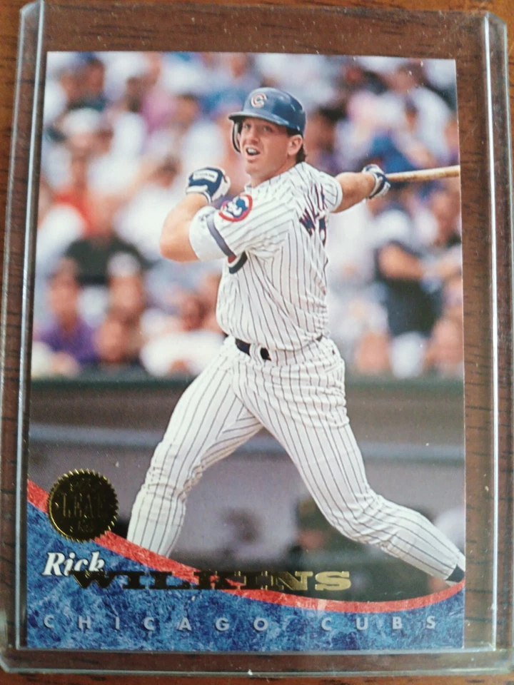 RICK WILKINS CUBS 1994 THE LEAF SET BY DONRUSS BASEBALL CARD #287 - Image 1 of 1