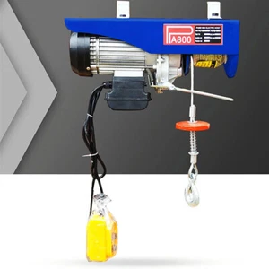 Tragbare Drahtsteuerung Haushalt Kran Hebezeug Bauernhof Scheune Getreide Aufhänger Landwirtschaft - Bild 1 von 14