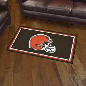 NFL - Cleveland Browns 3ft. x 5ft. Plush Area Rug - Picture 1 of 5