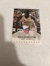 2012 khris middleton leaf rookie #KM-4 mint