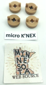 MICRO Knex Tan X-Rod Locks - K'nex Small Tiny Mini Parts - Picture 1 of 3