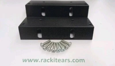 Rack ears to fit Ensoniq ASR-10 EPS-16+ EPS-m rack sampler with mounting screws - Bild 1 von 4