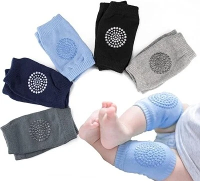 Juego de 5 pares Rodilleras Para Bebes Gateo Protectores De Rodillas Bebe Nino Nina Foto 1 de 4