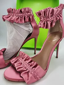 SAM EDELMAN SAWYER CARMINE ROSE STILETTO US 7 1/2 M ABSATZ SANDALE 10185F1651 - Bild 1 von 9