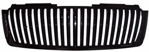 2007-2014 Chevrolet Chevy Tahoe Avalance Suburban Grille Glossy Black X Style - Bild 1 von 1