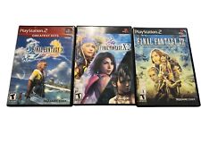 Final Fantasy X X2 XII Lot Bundle (PS2 PlayStation 2) CIB Complete Tested