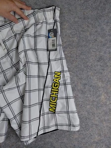 KNIGHTS APPAREL Michigan W Wolverines Swim Trunks Mens XL Swimsuit White NWT 41W - Bild 1 von 13