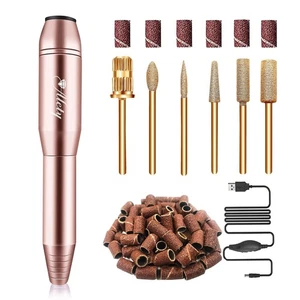Alety Electric Nail Drill Kit - Portable File for Acrylic Gel Nails, Professiona - Picture 1 of 7