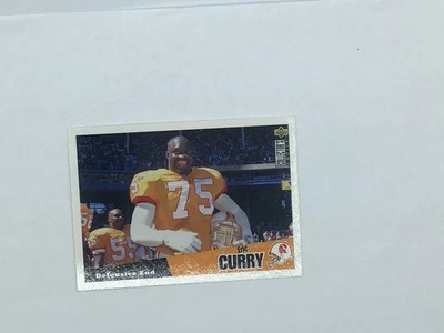 1996 ERIC CURRY TAMPA BAY BUCCANEERS vintage MINT UPPER DECK 136 - Image 1 of 2