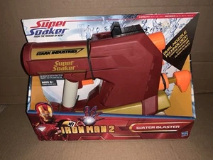 Rare Hasbro Iron Man 2 Super Soaker Water Blaster New In Box - Picture 1 of 13