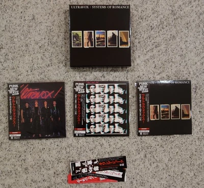 Ultravox Mini LP CD Promo Box Set (3 Titles) Japan Authentic Mint New OBI's - Image 1 of 4