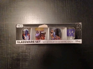 Star Wars Original Trilogy Shot Glasses (Set Of 4, Never Used, Still In Box) - Picture 1 of 7